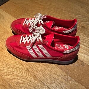 Adidas sl72 red crochet